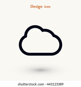 cloud vector icon