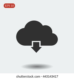 cloud vector icon