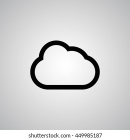 cloud vector icon