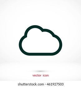 cloud vector icon