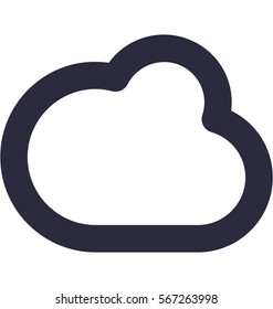 Cloud Vector Icon