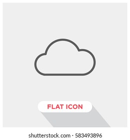 Cloud vector icon