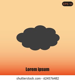 Cloud vector icon