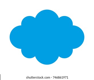 Cloud vector icon
