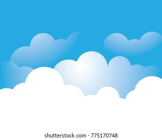 Cloud vector icon