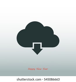 cloud vector icon vector best flat icon  EPS