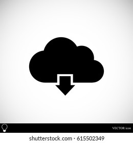 cloud vector icon vector best flat icon  EPS