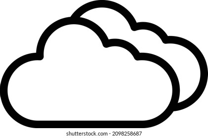 Cloud Vector Icon Design Illustration