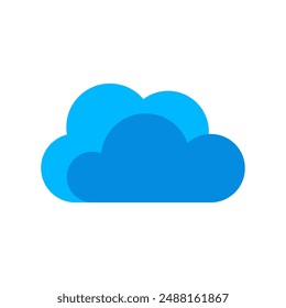 Cloud vector icon design template