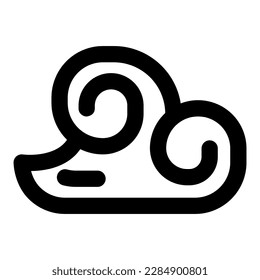 cloud vector icon illustration asset
