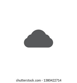 cloud vector icon illustration design isolated on white