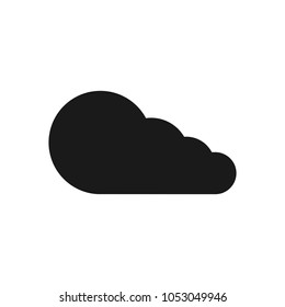 Cloud vector icon. Cloud icon illustration vector symbol