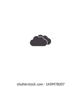 cloud Vector icon . Lorem Ipsum Illustration design