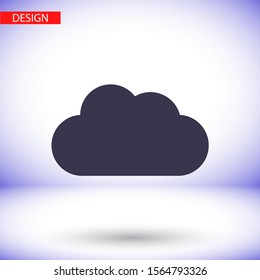 cloud Vector icon . Lorem Ipsum Illustration design
