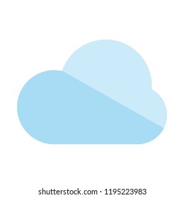 cloud vector and icon modern