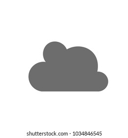 Cloud vector icon.Service symbol. Modern illustration for web and mobile apps design