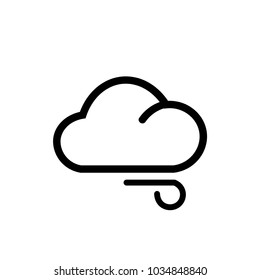 Cloud vector icon.Service symbol. Modern illustration for web and mobile apps design