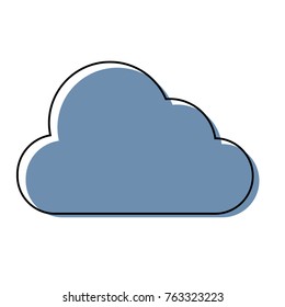 cloud  vector illustration