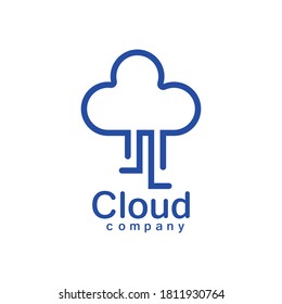 Cloud vector illustration design image