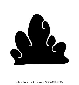 Cloud vector illustration. Doodle style. Design, print, logo, decor, textile, paper.