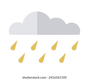 Cloud vector illustration. Fluffy clouds drift lazily across dreamlike cloudscape in high sky The heavenly atmosphere is adorned with cumulus clouds, creating serene scene