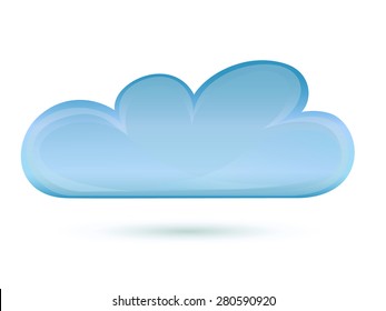 cloud vector illustration icon deisgn symbol