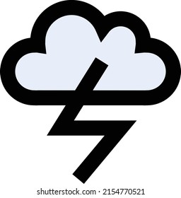 cloud Vector illustration on a transparent background.Premium quality symbols.Stroke vector icon for concept and graphic design. 
