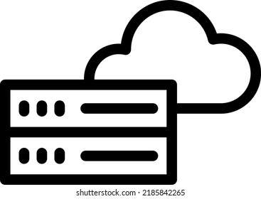 cloud  Vector illustration on a transparent background.Premium quality symmbols.Stroke vector icons for concept and graphic design.