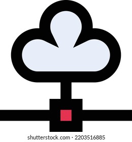 Cloud Vector illustration on a transparent background.Premium quality symmbols.Stroke vector icon for concept and graphic design.