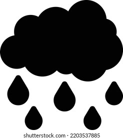 cloud  Vector illustration on a transparent background. Premium quality symmbols. Glyphs vector icons for concept and graphic design.