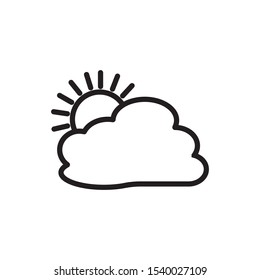cloud vector on a white background