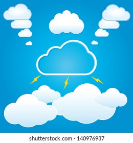 Cloud Vector SET 2