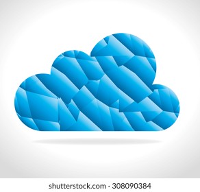 Cloud Weather design, vector illustration eps 10.