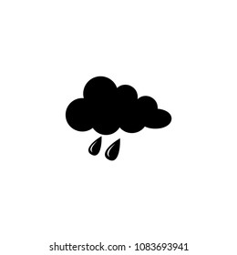 Cloud weather icon template