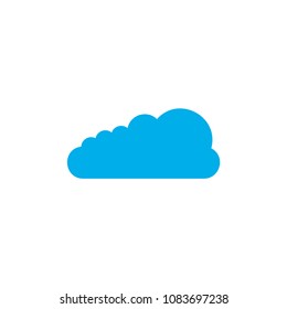 Cloud weather icon template