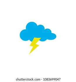 Cloud weather icon template