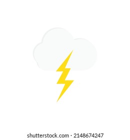 Cloud and weather icon template vector design