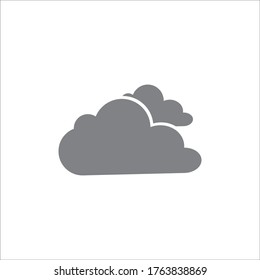 cloud weather icon vector design template