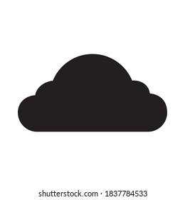 Cloud Weather Icon Vector Illustration Flat Design