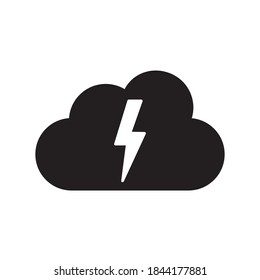 Cloud Weather Icon Vector Illustration Flat Design