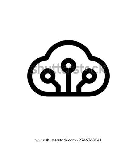 Cloud Weather Rain Storm Sky Atmosphere Icon Design