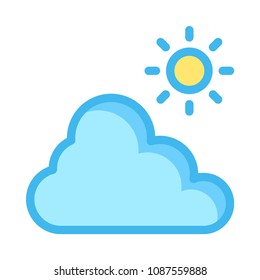 cloud weather sun 