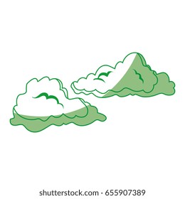 Cloud weather symbol