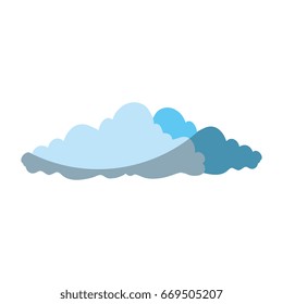 Cloud weather symbol