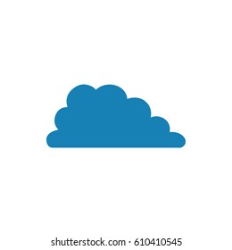 Cloud weather symbol icon vector illustration graphic design