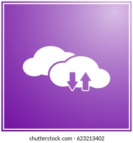 cloud web load icon