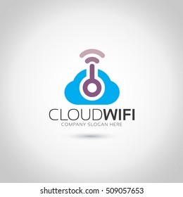 Cloud Wifi Logo