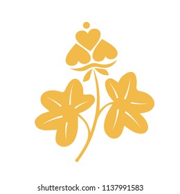 cloudberries, heart, love, logo, sign, gold