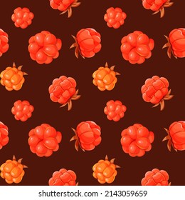 Patrón sin fisuras de las nubes. Diseño de bayas para papel de embalaje, textil, embalaje, tela.