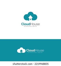CloudHouse Logo is a professional logo design template for your company. Exclusively available only on